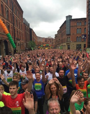 Great Manchester Run Warm Up