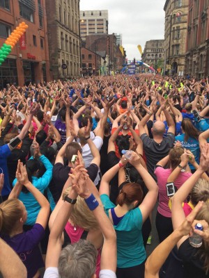 Great Manchester Run Warm Up