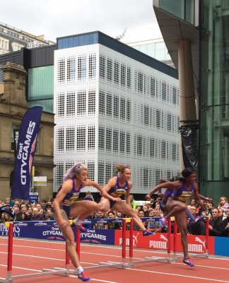 Women's 100m Hurdles, Great City Games