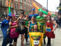 Team Crayola at Great Manchester Run