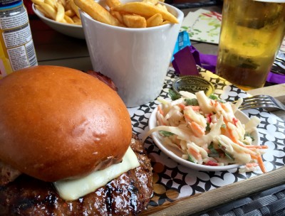 Slug and Lettuce Burger
