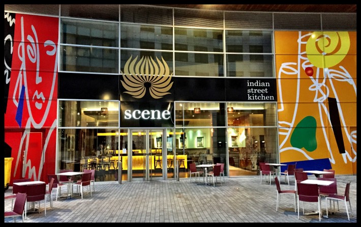 Scene; the new Indian restaurant in Spinningfields