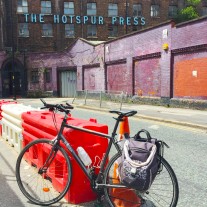 Cycle selfie: The Hotspur Press