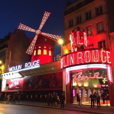 The Moulin Rouge, Paris