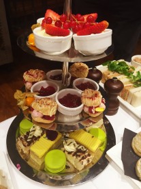 The sweet treats, afternoon tea, King Street Townhouse, Manchester