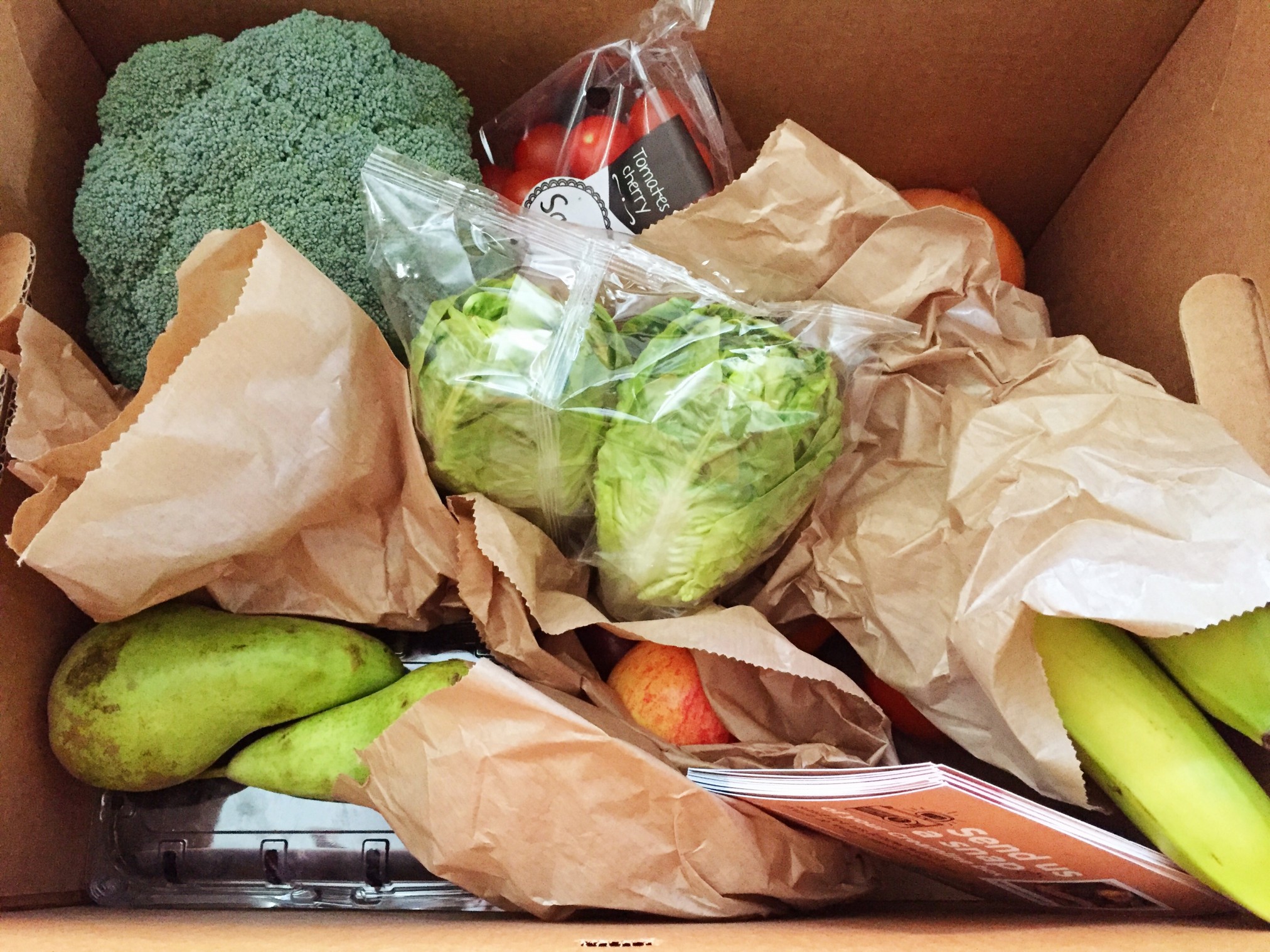 Fruit and veg delivered to your door Becci's blog