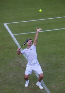 Gasquet serve    